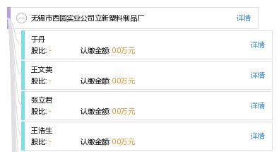 無(wú)錫市西園實(shí)業(yè)公司立新塑料制品廠